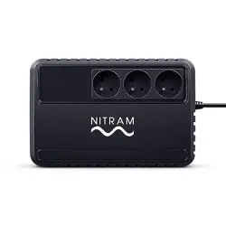 Onduleur Nitram BU600E-FR 600 VA 3 Prises 360 Watts
