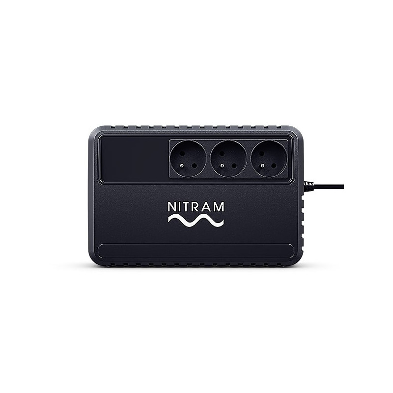 Onduleur Nitram BU600E-FR 600 VA 3 Prises 360 Watts Onduleur Nitram BU600E-FR 600 VA 3 Prises 360 Watts