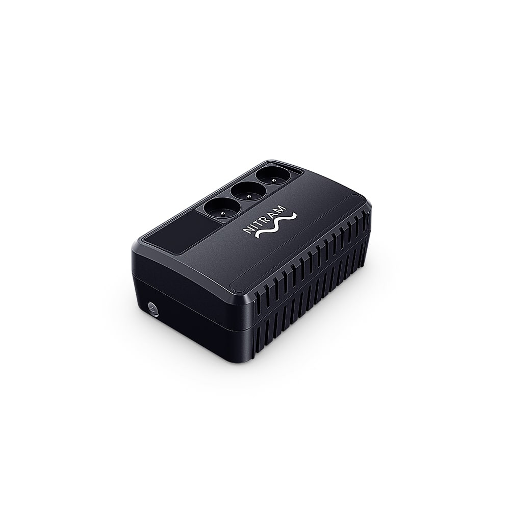Onduleur Nitram BU600E-FR 600 VA 3 Prises 360 Watts Onduleur Nitram BU600E-FR 600 VA 3 Prises 360 Watts