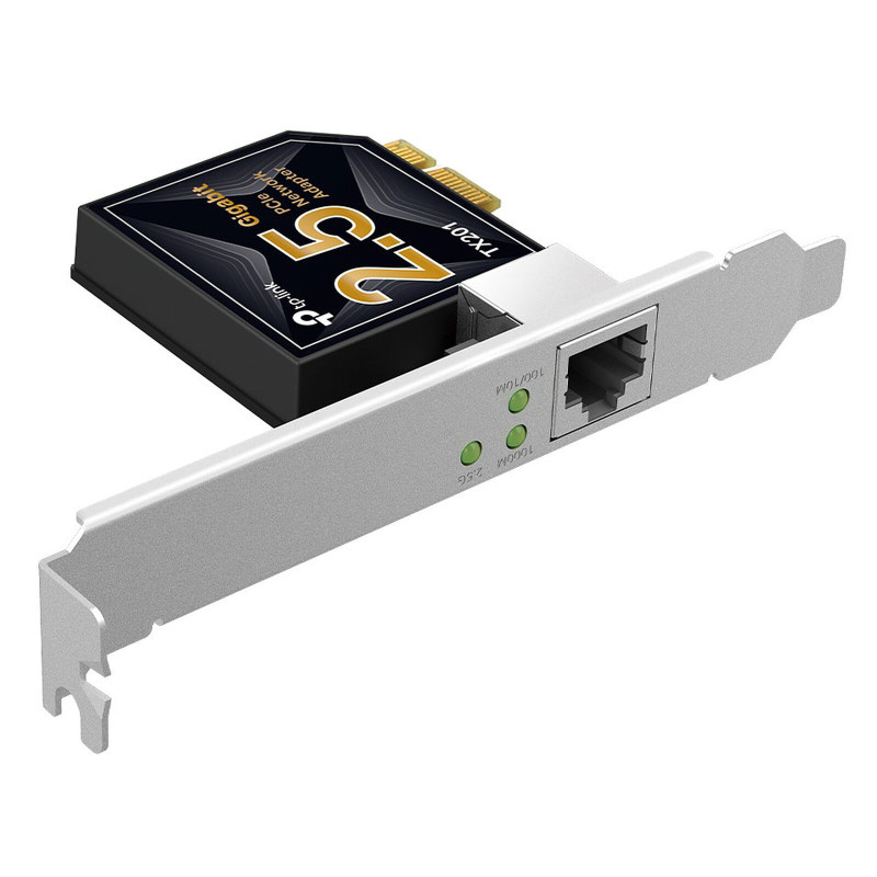 Carte Réseaux TP-Link TX201 PCI-Express RJ45 1/2.5Gigabit Carte Réseaux TP-Link TX201 PCI-Express RJ45 1/2.5Gigabit