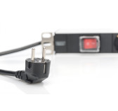 Bloc 19" 8 Prises Standard avec interrupteur Digitus DN-95402-1-FR Bloc 19" 8 Prises Standard avec interrupteur Digitus DN-95402-1-FR