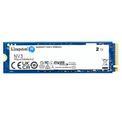SSD 2To Kingston NV3 M.2 NVMe PCIe 4.0
