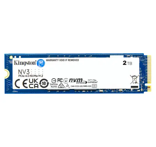 SSD 2To Kingston NV3 M.2 NVMe PCIe 4.0