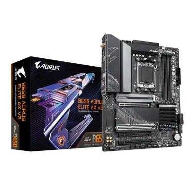 Carte Mère Gigabyte B650 AORUS ELITE AX V2 ATX AM5 DDR5 USB3.2 WIFI