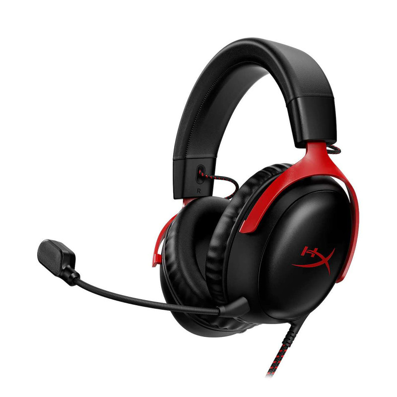 Casque HyperX Cloud III Noir/Rouge Casque HyperX Cloud III Noir/Rouge