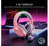 Micro Casque Razer Barracuda X Quartz Rose Micro Casque Razer Barracuda X Quartz Rose