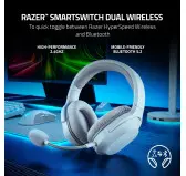 Micro Casque Razer Barracuda X 2022 Mercury Blanc Micro Casque Razer Barracuda X 2022 Mercury Blanc