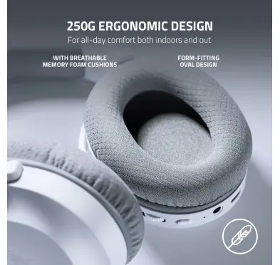 Micro Casque Razer Barracuda X 2022 Mercury Blanc