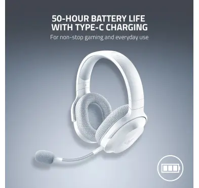 Micro Casque Razer Barracuda X 2022 Mercury Blanc