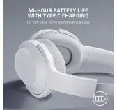 Micro Casque Razer Barracuda Mercury Blanc Micro Casque Razer Barracuda Mercury Blanc