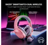 Micro Casque Razer Barracuda X 2022 Quartz Rose