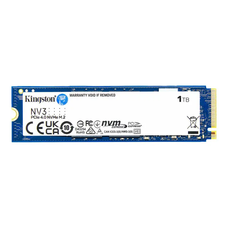 SSD 1To Kingston NV3 M.2 NVMe PCIe 4.0