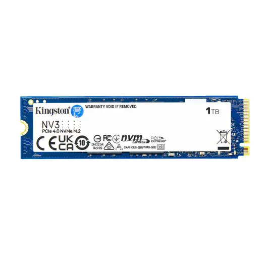 SSD 1To Kingston NV3 M.2 NVMe PCIe 4.0