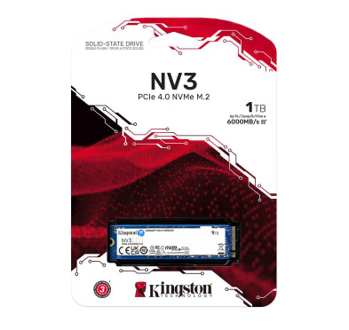 SSD 1To Kingston NV3 M.2 NVMe PCIe 4.0