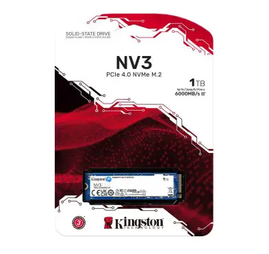SSD 1To Kingston NV3 M.2 NVMe PCIe 4.0