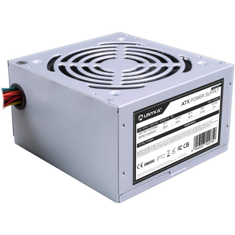 Alimentation UNYKAch ATX 500 Watts Alimentation UNYKAch ATX 500 Watts