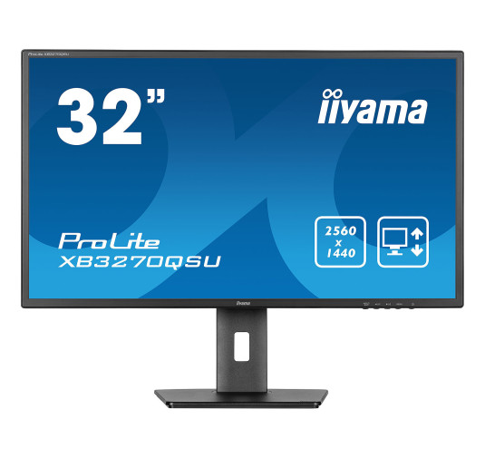 Ecran iiyama 32" ProLite XB3270QSU-B1 2560x1440 100Hz 3ms