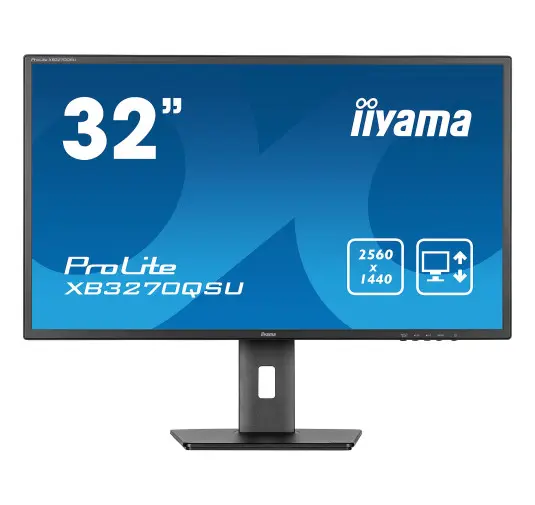 Ecran iiyama 32" ProLite XB3270QSU-B1 2560x1440 100Hz 3ms