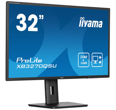 Ecran iiyama 32" ProLite XB3270QSU-B1 2560x1440 100Hz 3ms