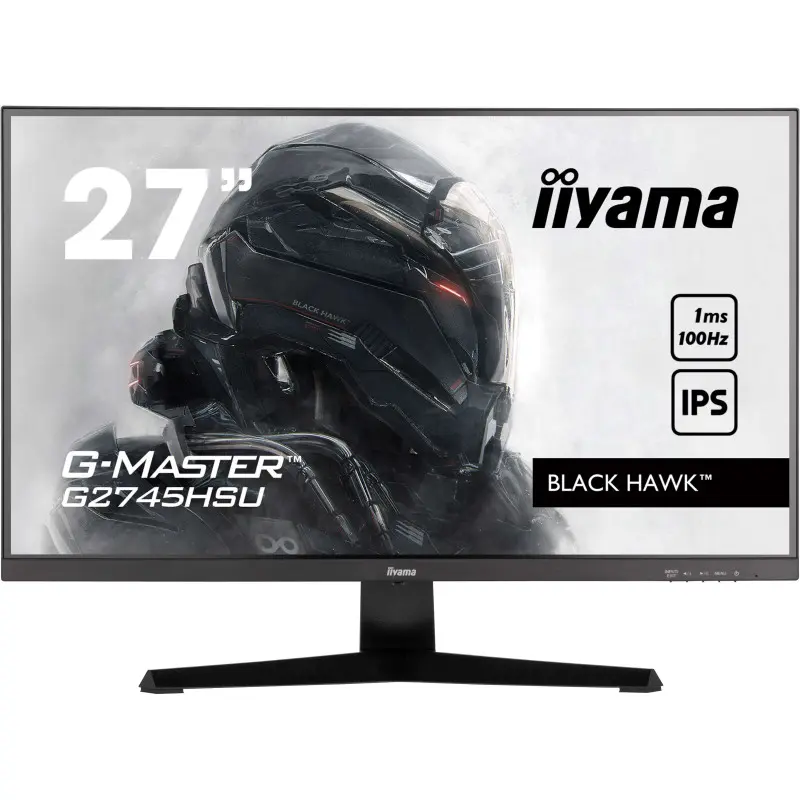 Ecran iiyama 27" G-Master Black Hawk G2745HSU-B2 1920x1080 100Hz 1ms Ecran iiyama 27" G-Master Black Hawk G2745HSU-B2 1920x1080 100Hz 1ms