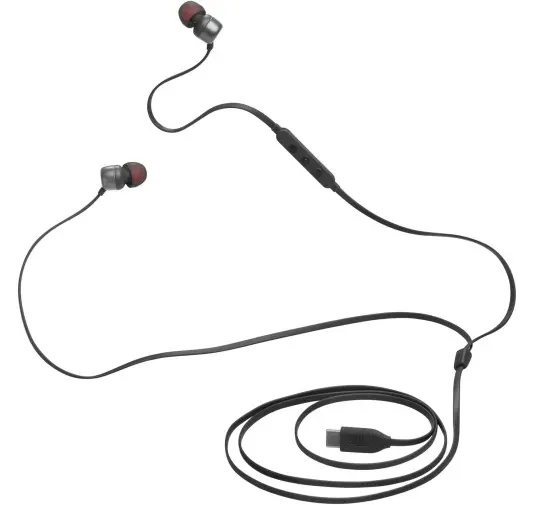 Ecouteurs intra-auriculaires avec micro JBL Tune 310C Noir USB-C
