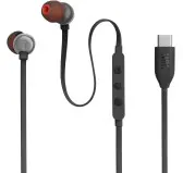 Ecouteurs intra-auriculaires avec micro JBL Tune 310C Noir USB-C Ecouteurs intra-auriculaires avec micro JBL Tune 310C Noir USB-C