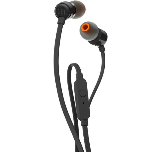 Ecouteurs intra-auriculaires avec micro JBL T210 Noir Jack