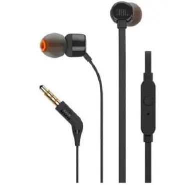 Ecouteurs intra-auriculaires avec micro JBL T210 Noir Jack
