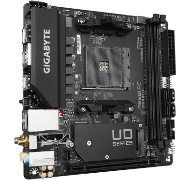 Carte Mère Gigabyte A520I AC ITX AM4 DDR4 Wifi USB3.2 M.2