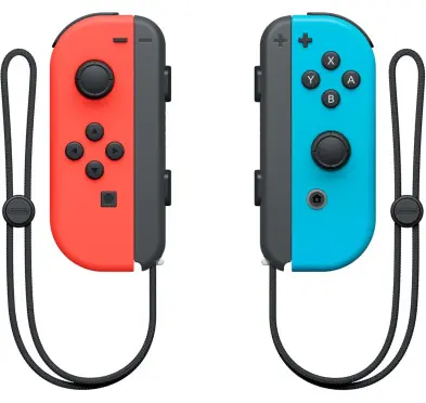 Nintendo Switch paire de manette Joy-Con Bleu/Rouge