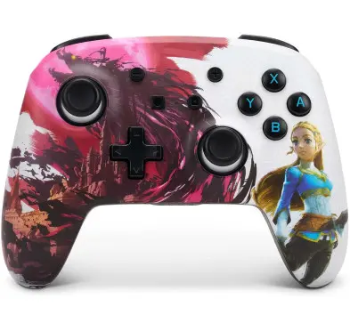 Manette Switch Sans Fil PowerA Mando Blood Moon Zelda