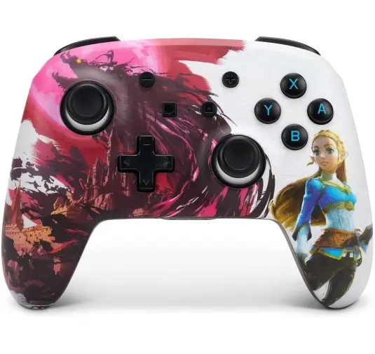 Manette Switch Sans Fil PowerA Mando Blood Moon Zelda