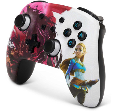 Manette Switch Sans Fil PowerA Mando Blood Moon Zelda