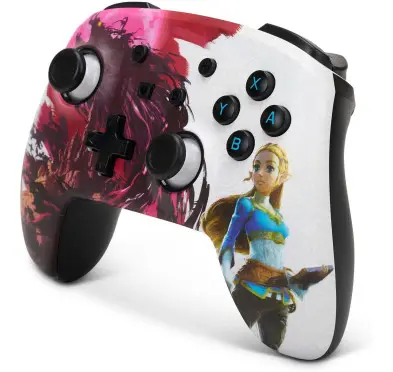 Manette Switch Sans Fil PowerA Mando Blood Moon Zelda