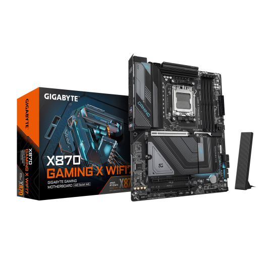 Carte Mère Gigabyte X870 GAMING X WIFI7 ATX AM5 DDR5 Wifi 7