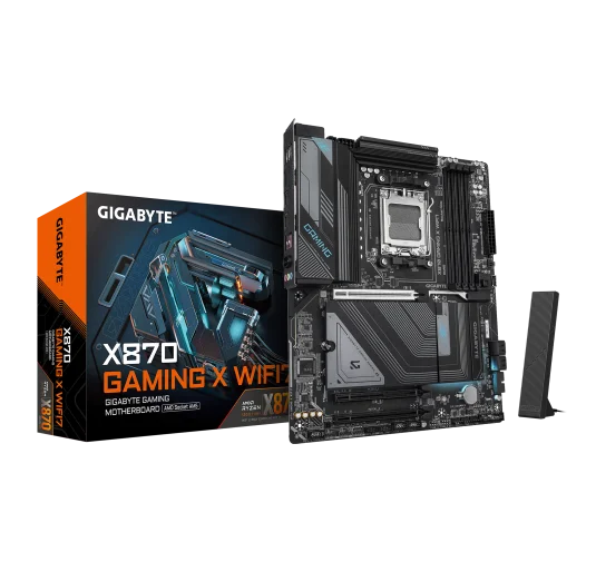 Carte Mère Gigabyte X870 GAMING X WIFI7 ATX AM5 DDR5 Wifi 7