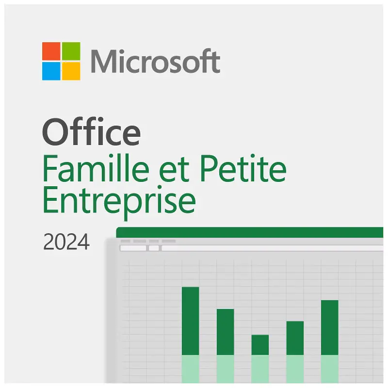 Microsoft Office Famille & Petite Entreprise 2024 1 PC/Mac (ESD) Microsoft Office Famille & Petite Entreprise 2024 1 PC/Mac (ESD)