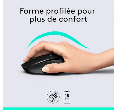Clavier Souris Logitech MK345 Comfort Wireless