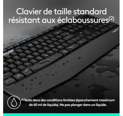 Clavier Souris Logitech MK345 Comfort Wireless