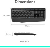 Clavier Souris Logitech MK345 Comfort Wireless Clavier Souris Logitech MK345 Comfort Wireless