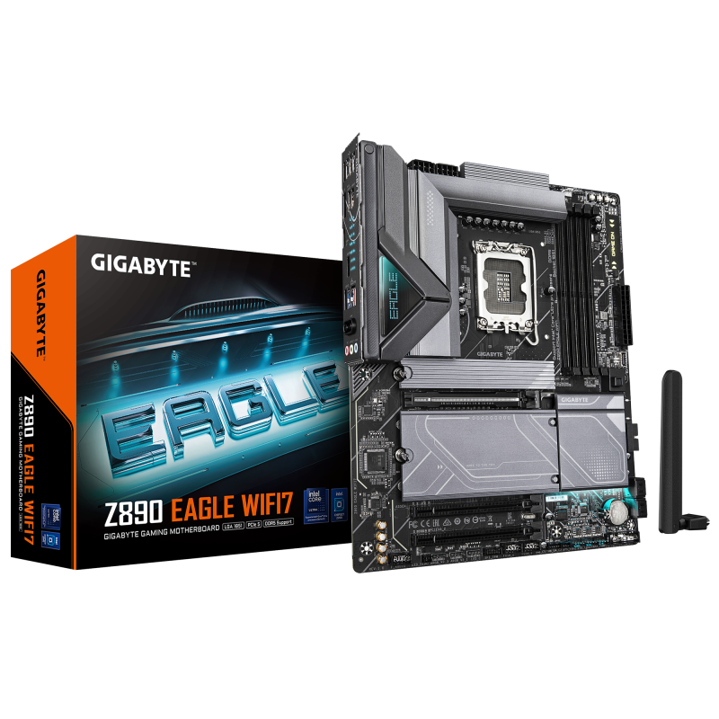 Carte Mère Gigabyte Z890 EAGLE WIFI7 ATX 1851 DDR5 USB4 2.5GbE Wifi 7