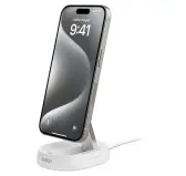 Stand chargeur Belkin BoostCharge Pro MagSafe (15W) Blanc Stand chargeur Belkin BoostCharge Pro MagSafe (15W) Blanc