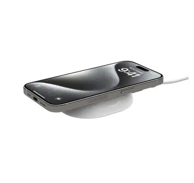 Stand chargeur Belkin BoostCharge Pro MagSafe (15W) Blanc
