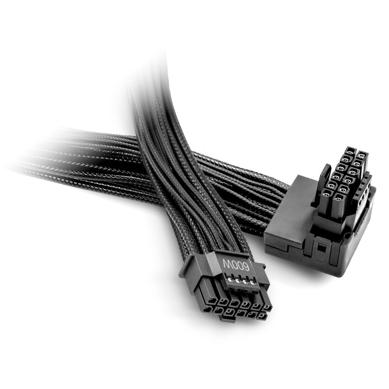 Câble d’alimentation Be Quiet 12V-2X6/12VHPWR 90° Reversed (BC074) Câble d’alimentation Be Quiet 12V-2X6/12VHPWR 90° Reversed (BC074)
