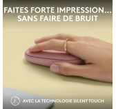 Souris Logitech Wireless Mouse Pebble 2 M350s Rose Souris Logitech Wireless Mouse Pebble 2 M350s Rose