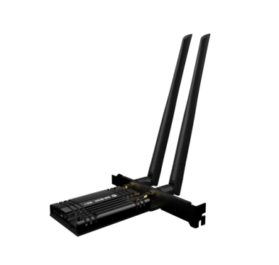 Carte PCI-Express Wifi 7 Bluetooth 5.4 D by M.RED Wazo 7 DUN-BE20A
