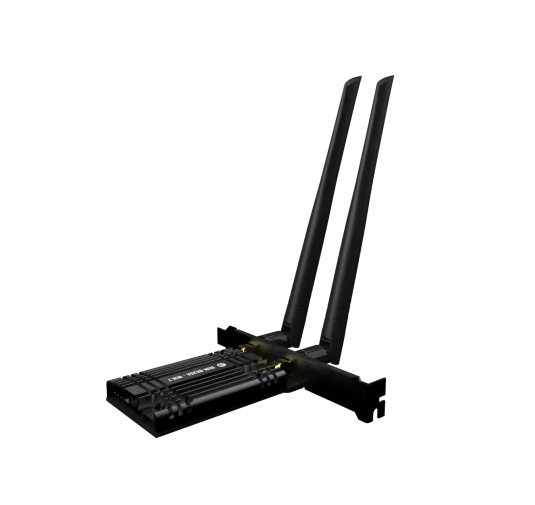 Carte PCI-Express Wifi 7 Bluetooth 5.4 D by M.RED Wazo 7 DUN-BE20A