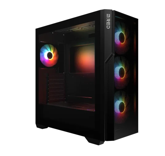 Boitier M.RED Raven Noir ARGB