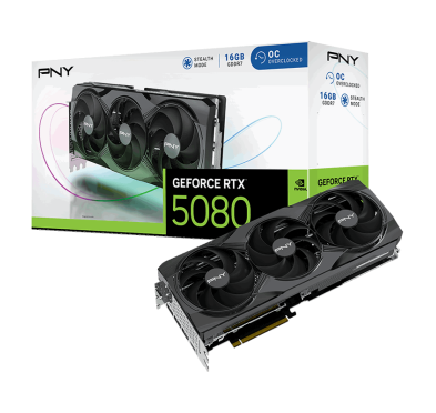 Carte Graphique PNY RTX 5080 16Go OC Triple Fan