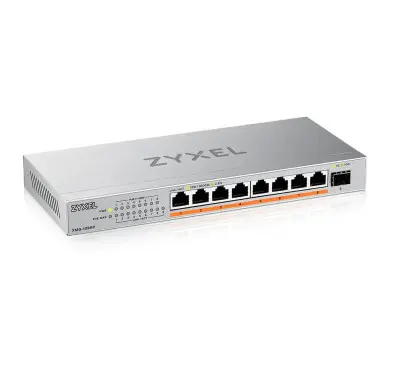 Switch RJ45 Zyxel XMG-108HP 8 x 100/1000/2.5G PoE++ 100W 1xSFP 10G+